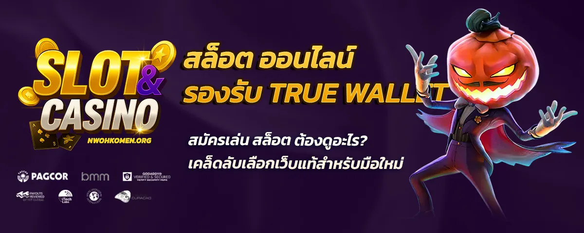 สล็อต ออนไลน์ รองรับ true wallet